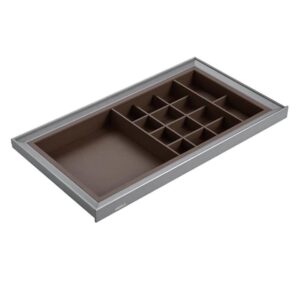 A Series Pull Out Wardrobe Storage Tray - Fits 900mm Cabinet - Multiple Sections