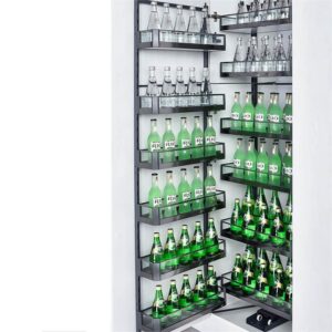 Galley Open-Out Tandem Pantry - Adjustable Height - for 450mm or 600mm Cabinet - Internal Unit