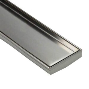 Tile Insert Shower Grate - 316 Stainless Steel - 120mm width Standard Length